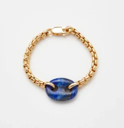 Single Stone Mariner Link Bracelet