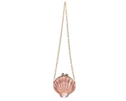 Sirena Clutch in Natural & Violet