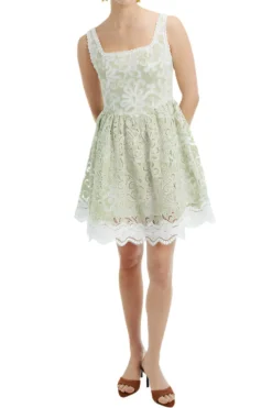 Sissy Mini Dress in Green