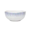 Sitio Stripe Cereal/Ice Cream Bowl in Delft Blue