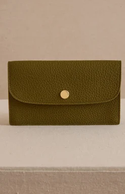 Skip 18 in Tumbled Grain Army Green
