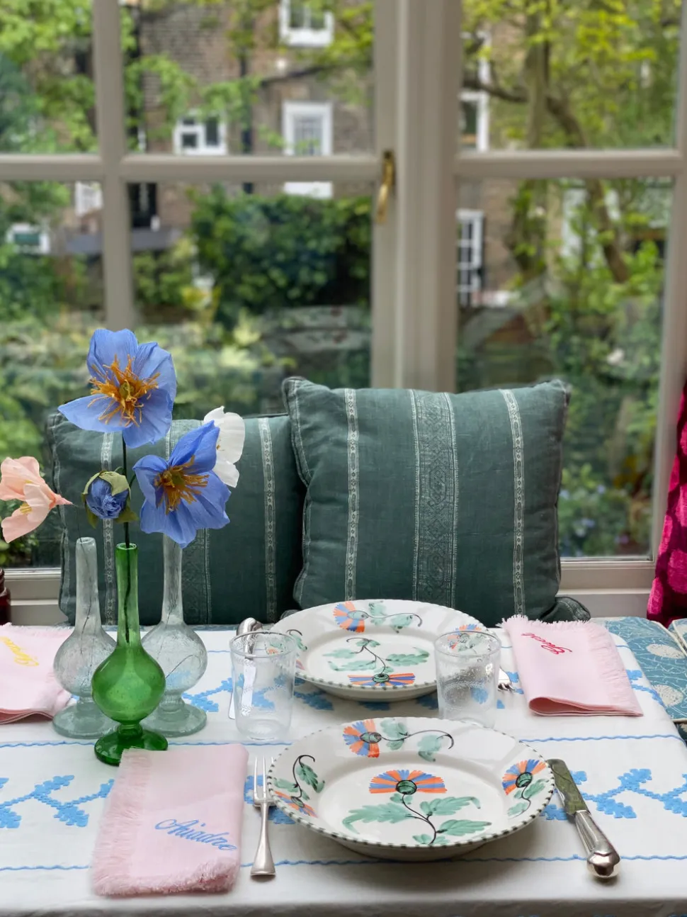 Sky Vine Tablecloth