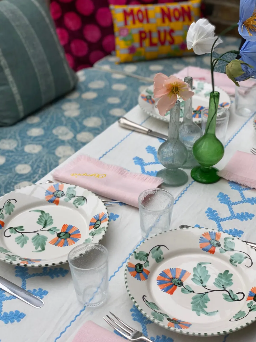 Sky Vine Tablecloth