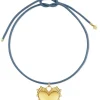Slate Blue Necklace Cord