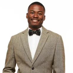 Slate Bow Tie