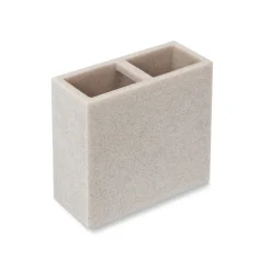 Slate Toothbrush Holder in Ivory