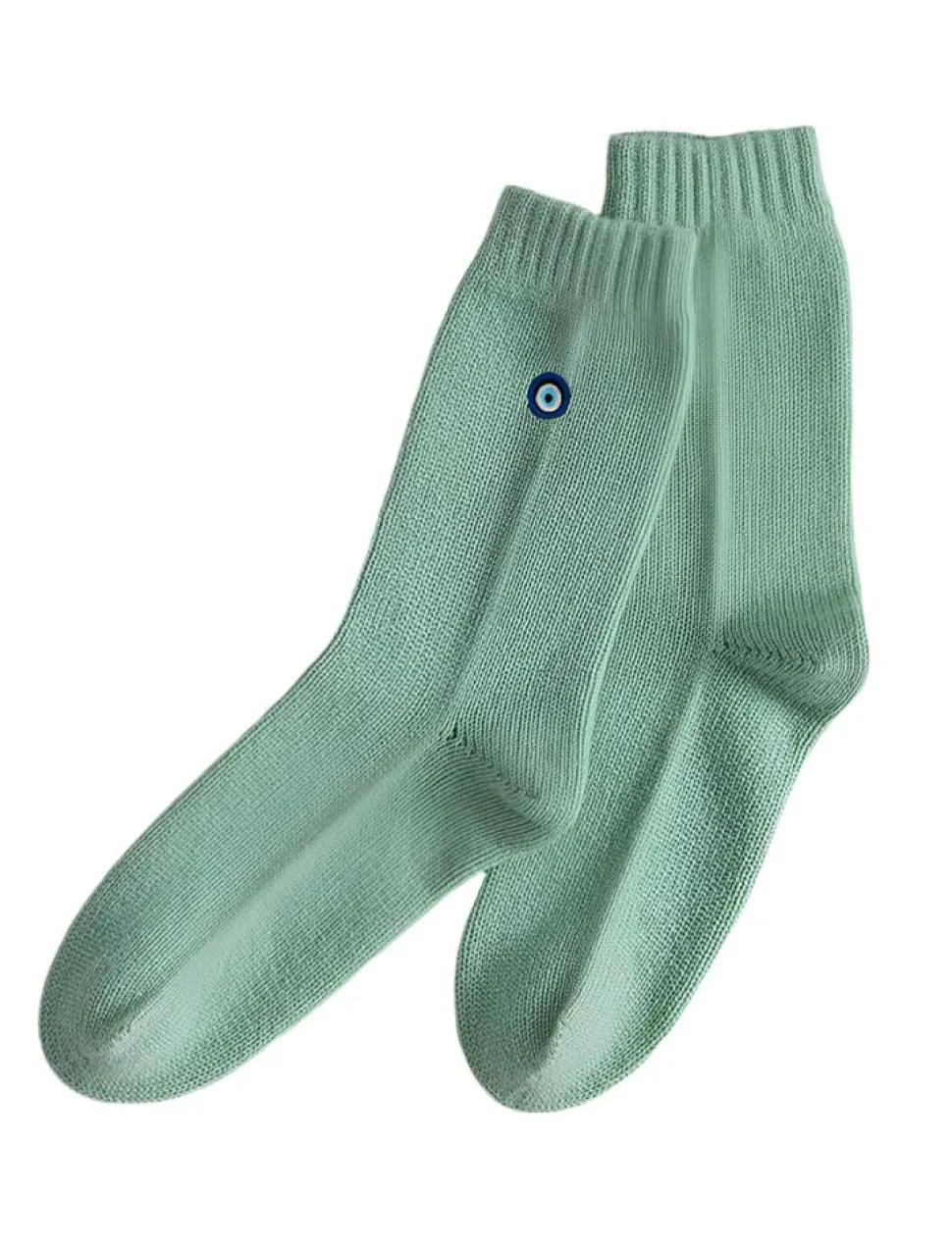 Sleeping Socks Evil Eye in Willow
