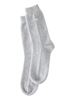 Sleeping Socks Heart in Sterling