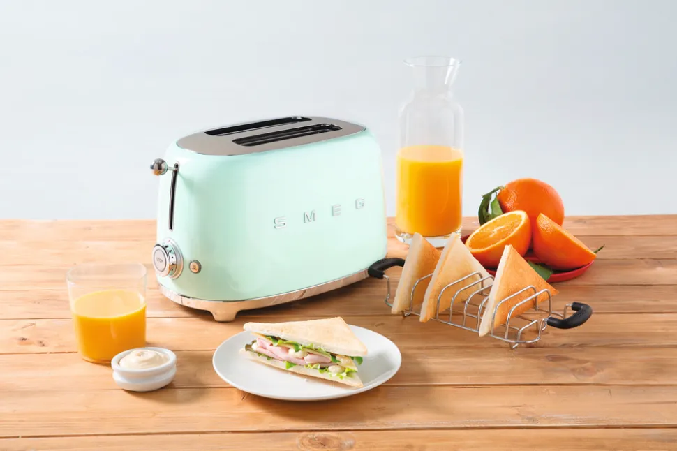 2-Slice Toaster TSF01 in Pastel Green