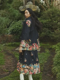 Sloan Blazer in Carmel Victorian Floral