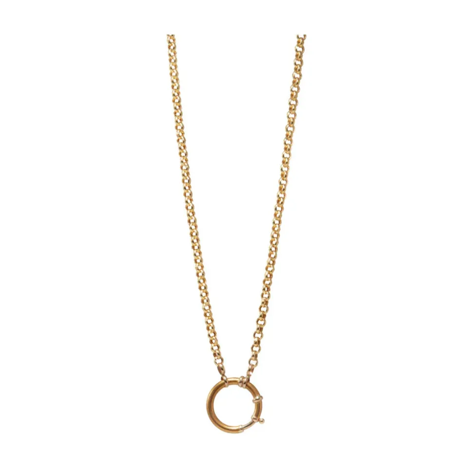 Small Belcher Chain with Bolt Clasp