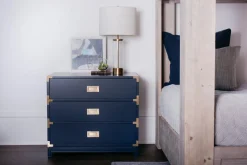 Small Carlyle Campaign Dresser in Navy
