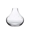 Small Crystal Vase with Stars Design
