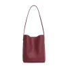 Small Everyday Cabas in Oxblood