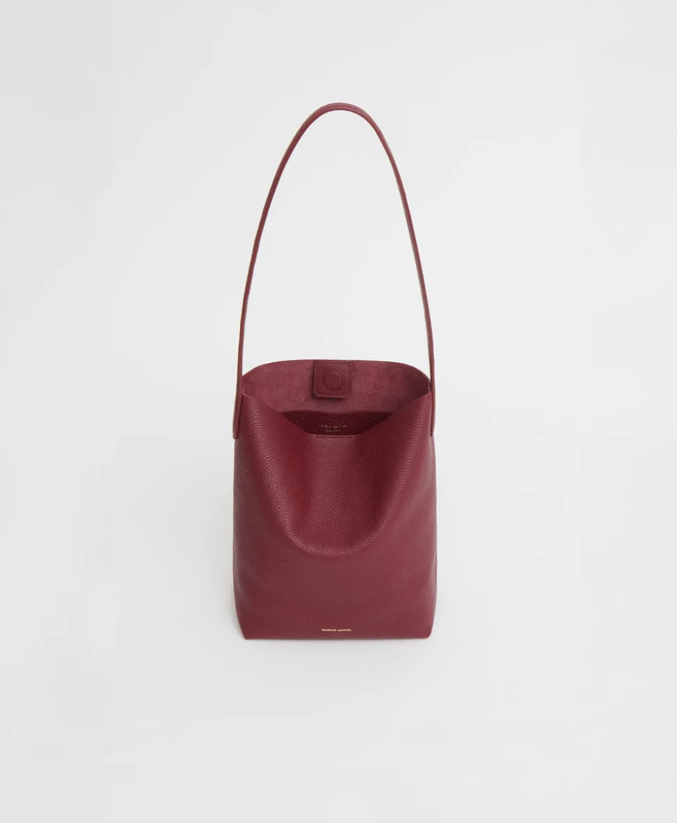 Small Everyday Cabas in Oxblood