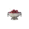 Small Footed Bowl with Rings