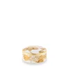 Small Round Box with Lid in Aurum