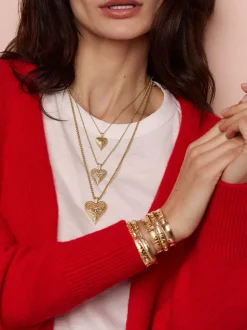 Small Southwestern Heart Charm