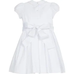 Smocked Emery Dress in Light Pink