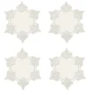 Snowflake Cocktail Napkins, Set of 4