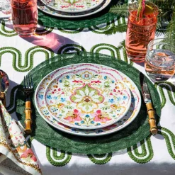 Sofia Melamine Dinner Plate in Multi