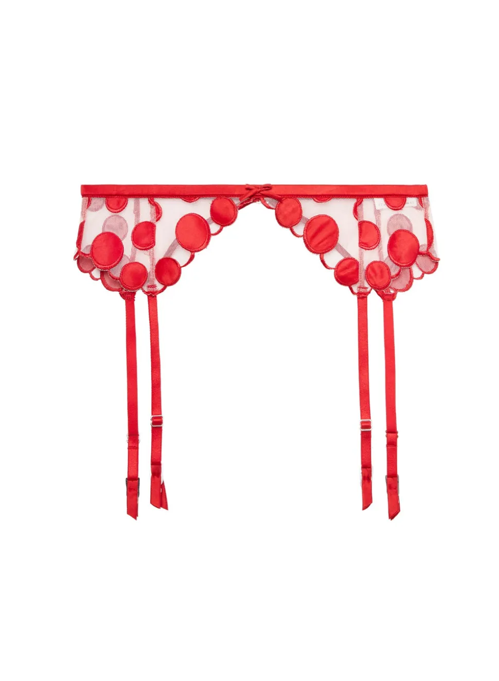 Some Like It Dot Garter Belt