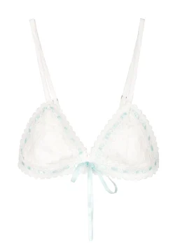 Something Blue Top in White