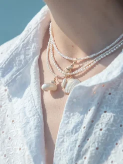 Sonny Necklace in White
