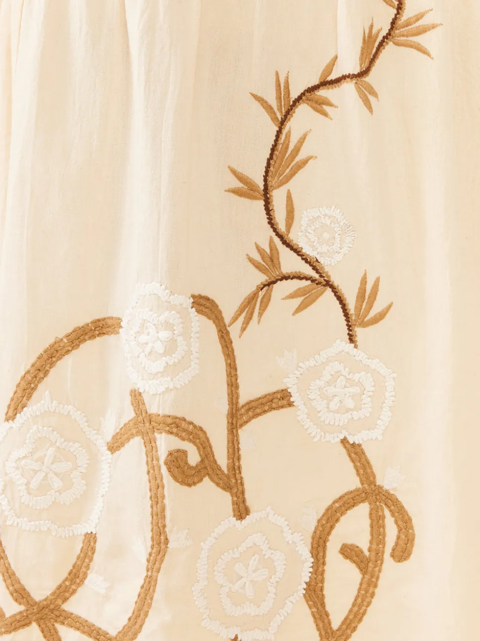 Sophia Dress in Khaki Garden