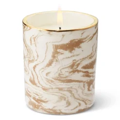 Sorrento Candle, Orange Blossom, Marbleized Sand