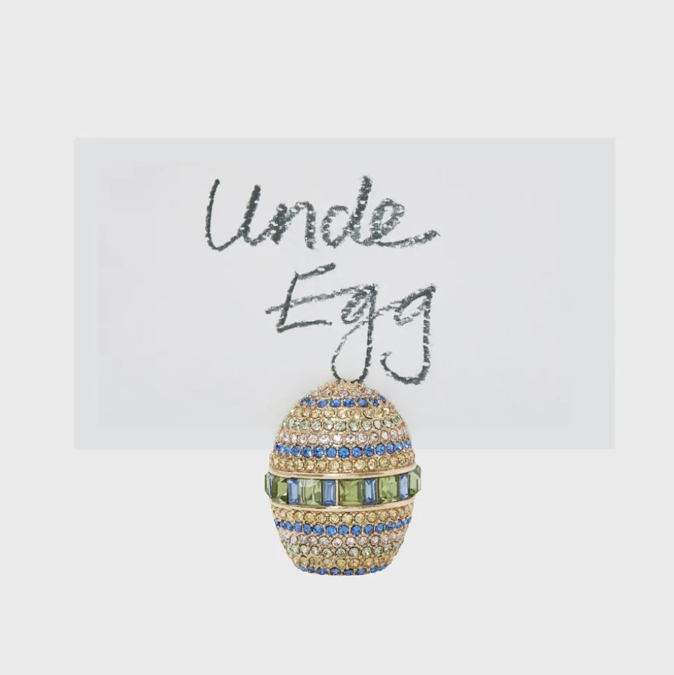 Sparkle Egg Placecard Holders, Set of Two