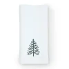 Sparkling Christmas Tree Napkin, Set of 4