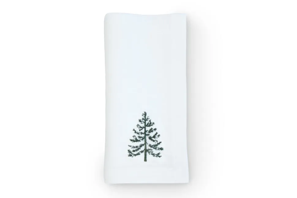 Sparkling Christmas Tree Napkin, Set of 4