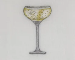 Sparkling Coupe Cocktail Napkins, Set of 4