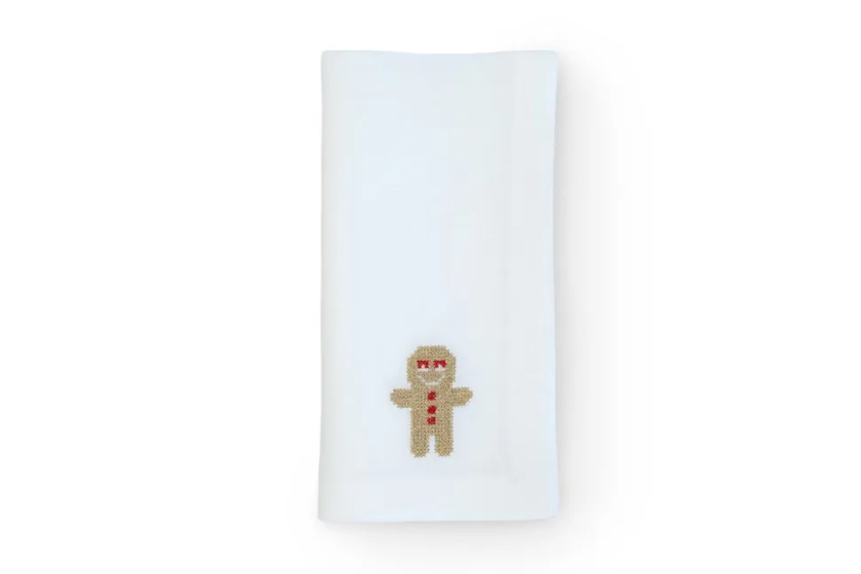 Sparkling Ginger Bread Napkin, Set of 4
