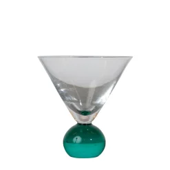 Spice Glasses, Ball-Stem Martini Glass, Set of Two