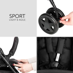 Sport T13 Lightweight Compact Foldable Stroller with UV Protected Canopy