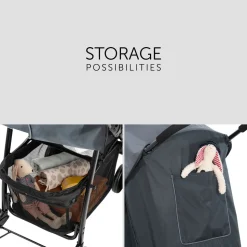 Sport T13 Lightweight Compact Foldable Stroller with UV Protected Canopy