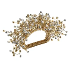 Spray Napkin Rings, Set of 4