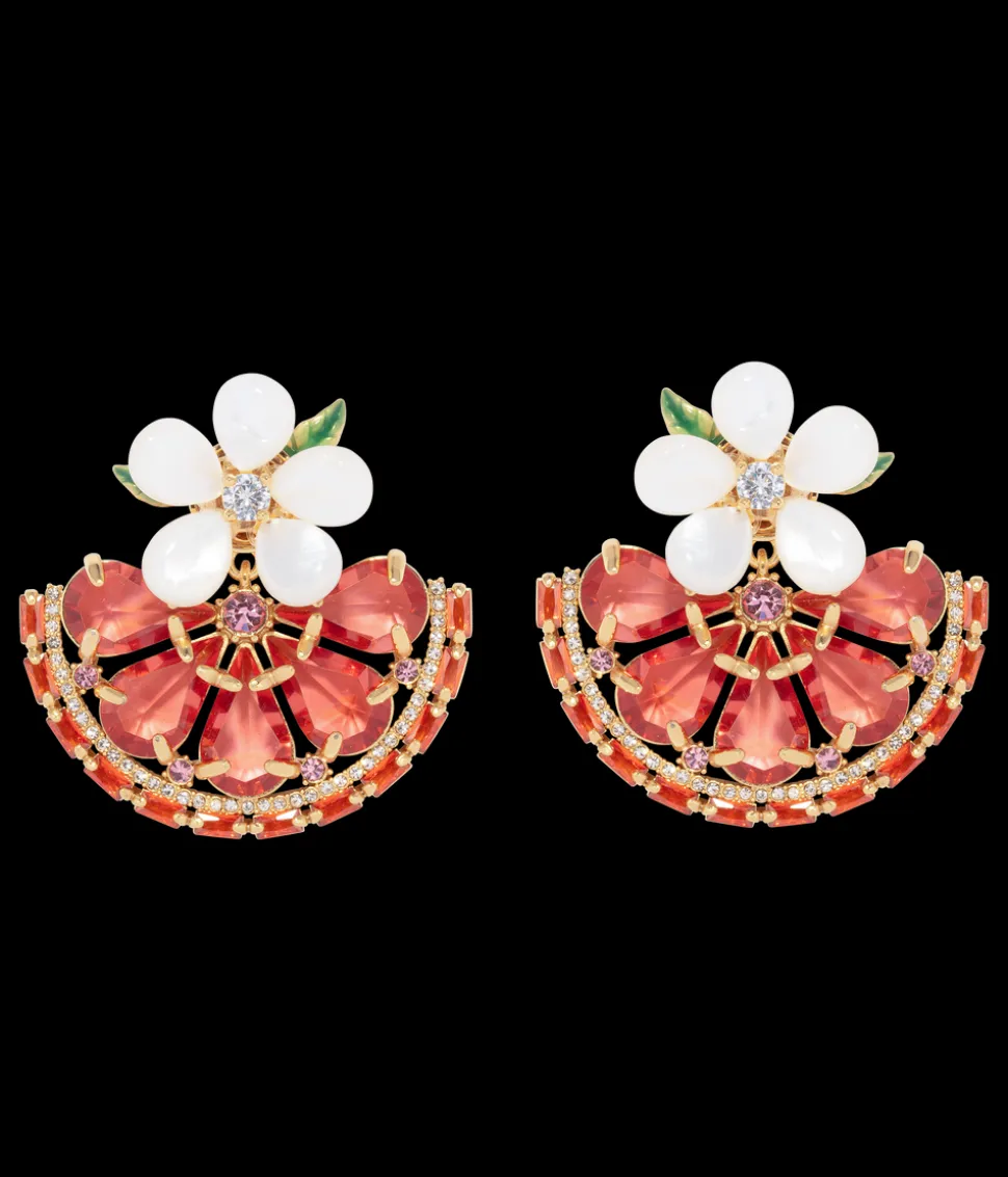 Spritz Please Orange Slice Earrings