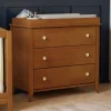Sprout 3-Drawer Changer Dresser with Removable Changing Tray in Chestnut & Natural