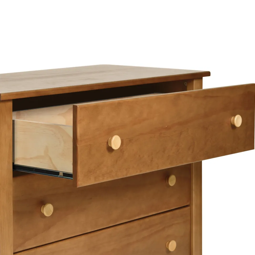 Sprout 3-Drawer Changer Dresser with Removable Changing Tray in Chestnut & Natural