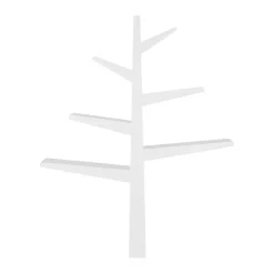 Spruce Tree Bookcase in White