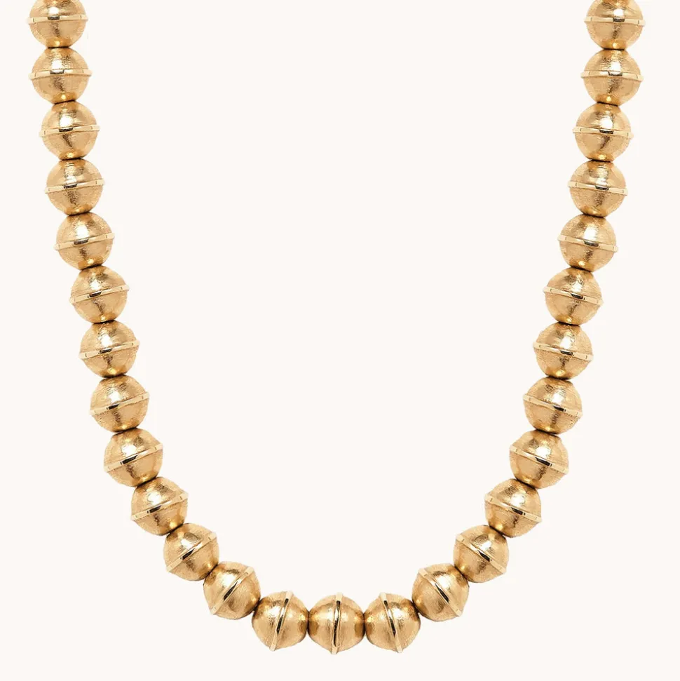 Squash Blossom Bead Choker
