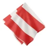 St. Tropez Napkins in Red, Set of 6