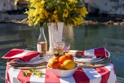 St. Tropez Napkins in Red, Set of 6