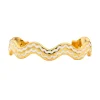 Stacking Squiggle Cuff in Ivory