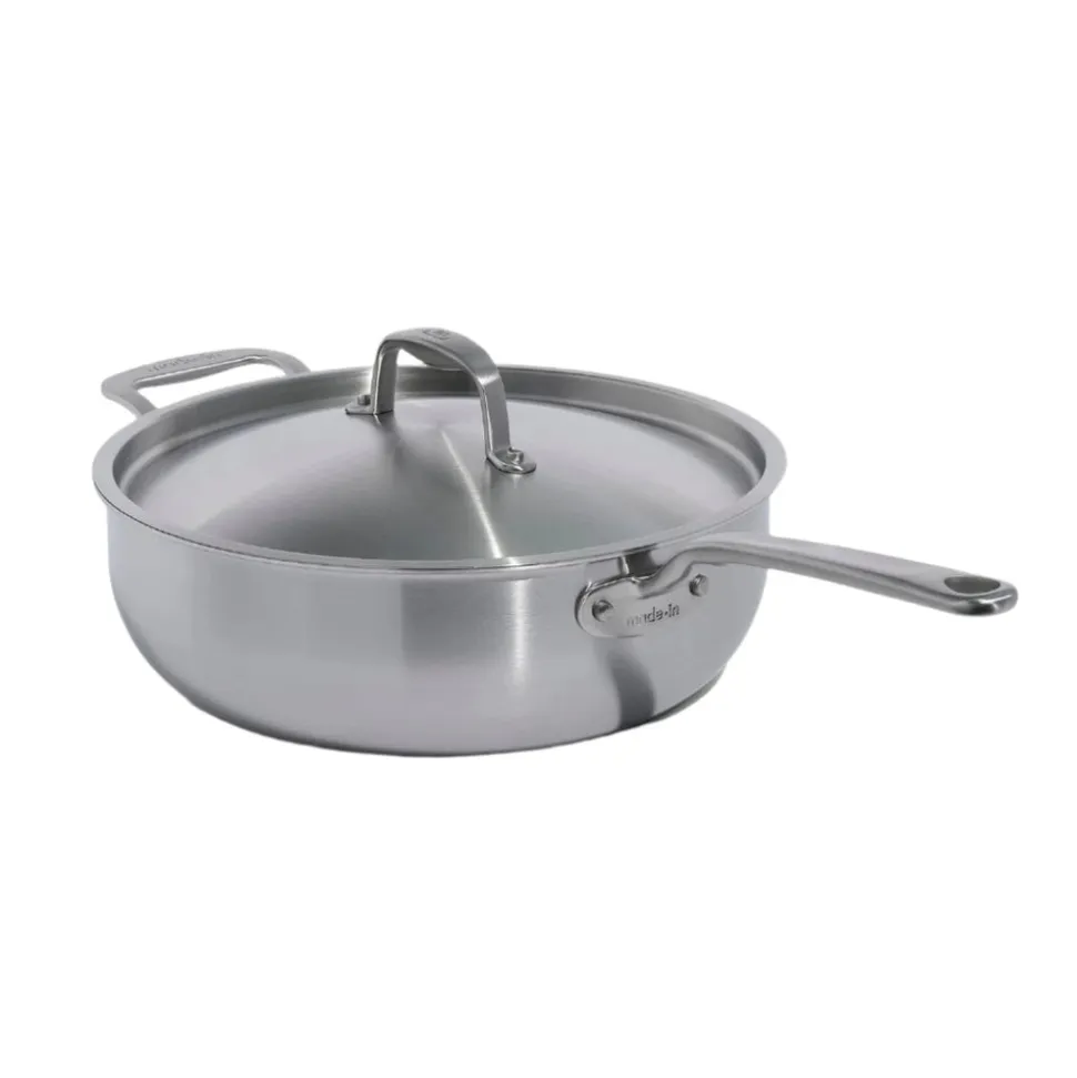 Stainless Clad Saucier in 3 QT
