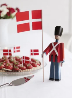 Standard-Bearer in Red, White, and Blue