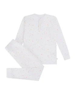 Star & Crown Pajama in Child Pink